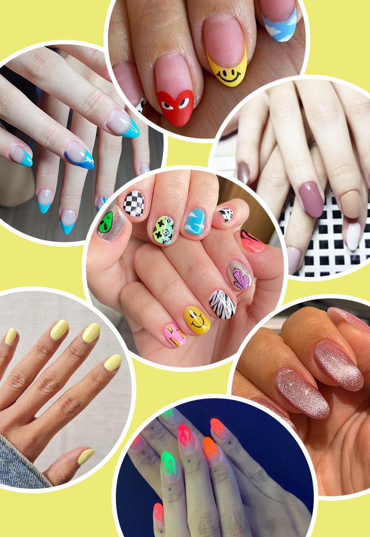 designs de unhas pequenas elegantes