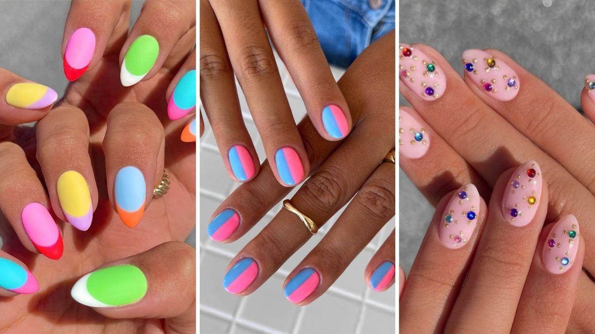 unhas decoradas simples para unhas curtas