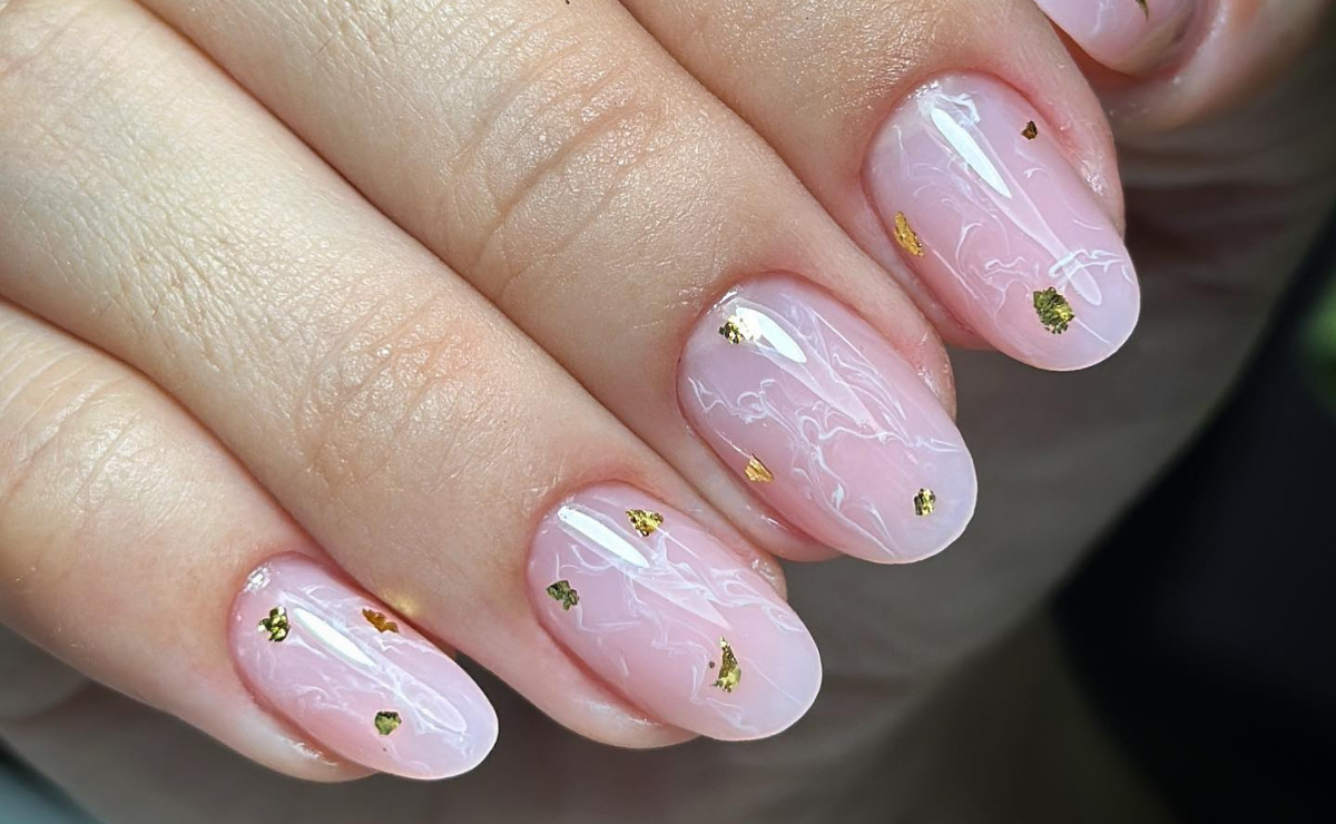 unhas decoradas simples para unhas curtas