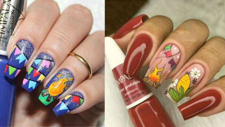 unhas degradê verão