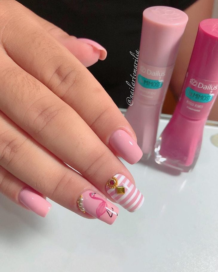 unhas degradê verão