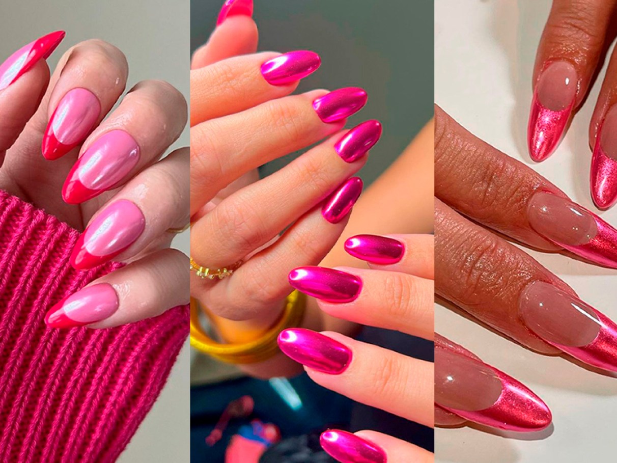 nail art fúcsia